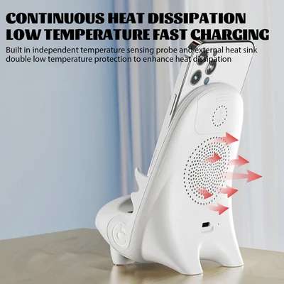🔥Vente du dernier jour 49%🔥Mini-chaise avec chargeur rapide sans fil, support de téléphone multifonctionnel