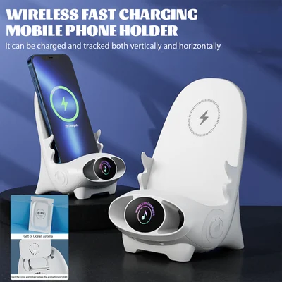 🔥Vente du dernier jour 49%🔥Mini-chaise avec chargeur rapide sans fil, support de téléphone multifonctionnel